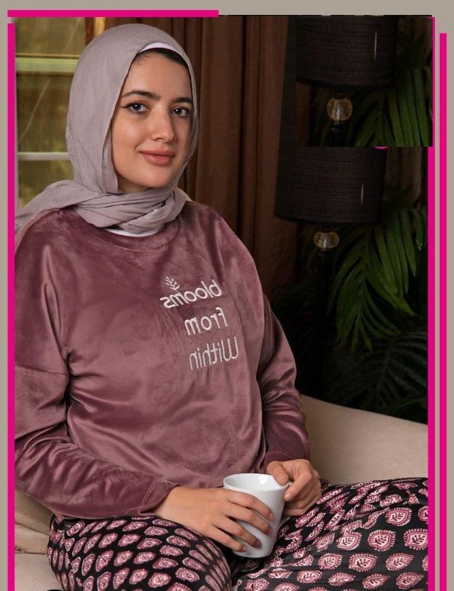 هايدي وشِّين مستورد بتطريز أنيق