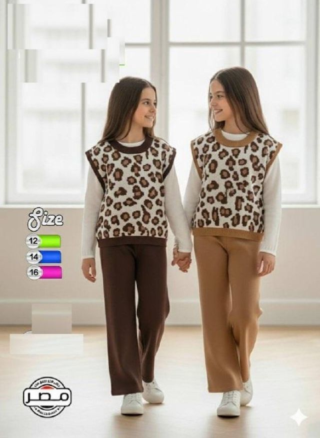 طقم محير تايجر قطعتين الوان