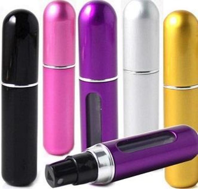 زجاجة ملئ برفيوم 10 مل 1 قطعة ألوان متعددة